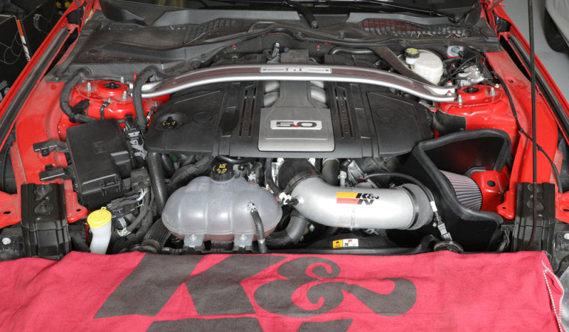 K&N Engineering K&N 2018 Ford Mustang GT V8 5.0L F/I Typhoon Air Intake