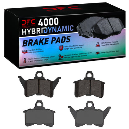 DFC 88-90 Dodge Dynasty Rear 4000 Hybridynamic Brake Pads
