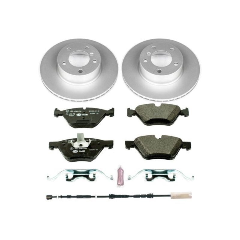 PowerStop Power Stop 10-13 BMW 128i Front Euro-Stop Brake Kit
