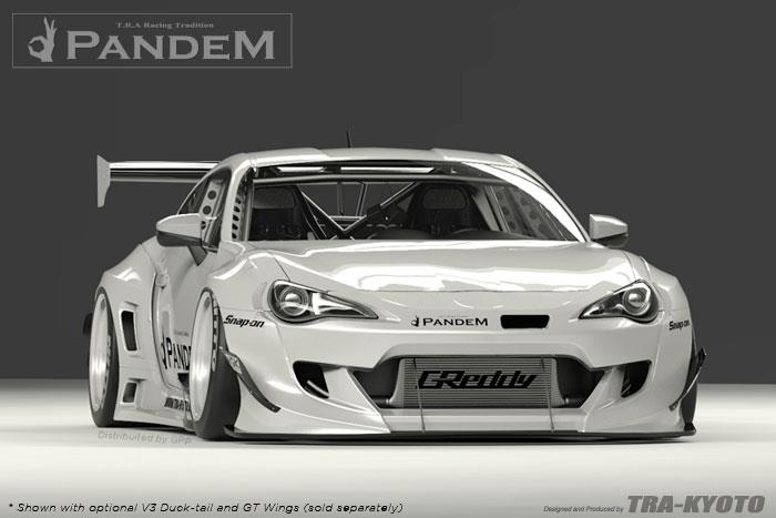 GReddy Scion FR-S Pandem Wide Body V3 Front Splitter