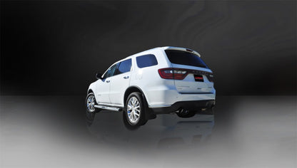 CORSA Performance Corsa 2011-2024 Dodge Durango 5.7L V8 Black Sport Dual Rear Cat-Back Exhaust