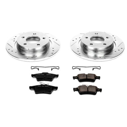 PowerStop Power Stop 04-13 Mazda 3 Rear Z23 Evolution Sport Brake Kit
