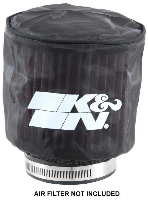 K&N Engineering K&N Black Drycharger Round Straight Air Filter Wrap 4.5in ID x 4in H