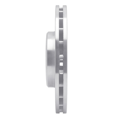R1 Concepts R1 85-92 Toyota Pickup Front Right Drilled & Slotted Silver Brake Rotor