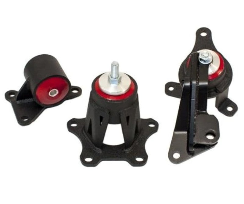 Innovative Mounts Innovative 98-02 Accord F-Series Black Steel Mounts 75A Bushings (Auto Trans)