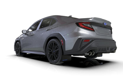 Rally Armor 22-26 Subaru WRX Black UR Mud Flap w/Blue Logo