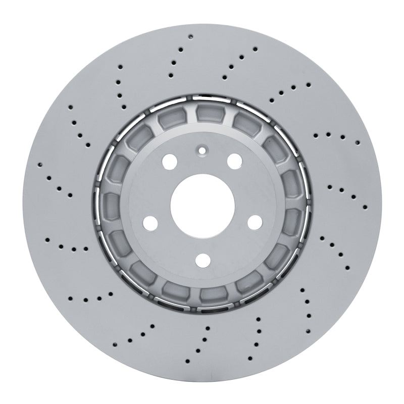 DFC 22-26 Audi RS3 Front Drilled Hi-Carbon Alloy GEOMET Coated Rotor