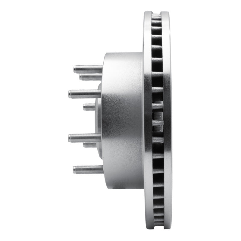 R1 Concepts R1 06-12 Ford F-250 2WD (Super Duty) Front Left Drilled & Slotted Silver Brake Rotor