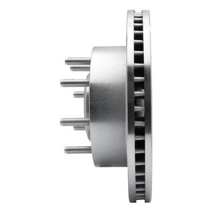 R1 Concepts R1 06-12 Ford F-250 2WD (Super Duty) Front Left Drilled & Slotted Silver Brake Rotor