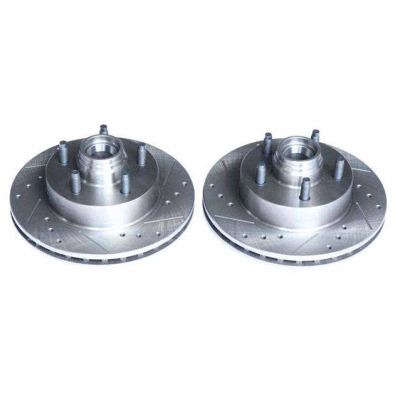 PowerStop Power Stop 98-00 Ford Ranger Front Evolution Drilled & Slotted Rotors - Pair