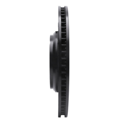 R1 Concepts R1 16-22 Acura ILX Front Right Drilled & Slotted Black Brake Rotor