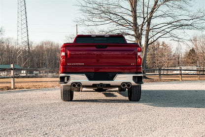CORSA Performance Corsa 19-23 Chevrolet Silverado 1500 Cat-Back Dual Rear Exit with Twin 4in Polished Pro-Series Tips
