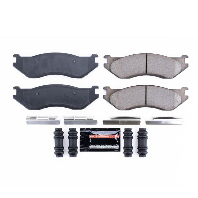 PowerStop Power Stop 1998 Dodge B1500 Front Z23 Evolution Sport Brake Pads w/Hardware