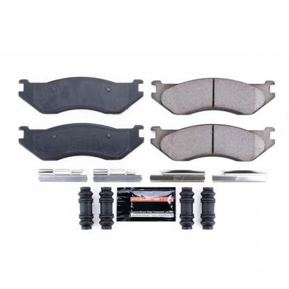 PowerStop Power Stop 1998 Dodge B1500 Front Z23 Evolution Sport Brake Pads w/Hardware