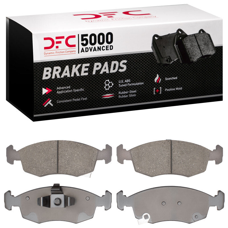 DFC 12-19 Fiat 500E Front 5000 Advanced Ceramic Brake Pads