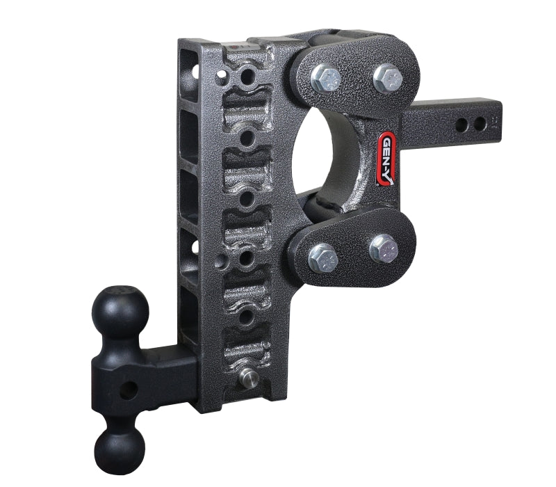 GEN-Y Hitch Gen-Y The Boss Torsion-Flex 2in Shank 10in Drop 1.1K TW 10K Hitch w/GH-031 Dual-Ball
