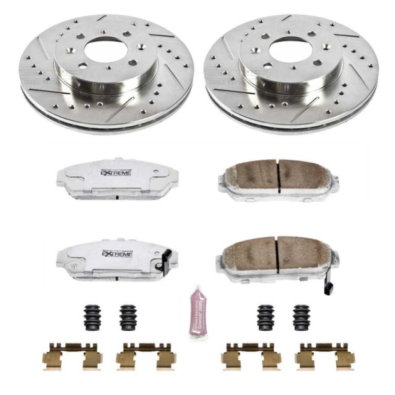 PowerStop Power Stop 94-01 Acura Integra Front Z26 Street Warrior Brake Kit