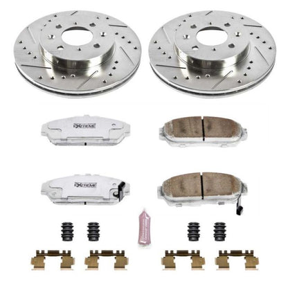 PowerStop Power Stop 94-01 Acura Integra Front Z26 Street Warrior Brake Kit