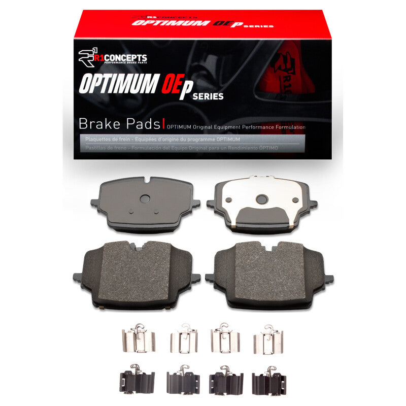 R1 Concepts R1 2023-2026 BMW 228I xDrive Gran Coupe Front R1 Optimum OE Pads & Hardware Kit