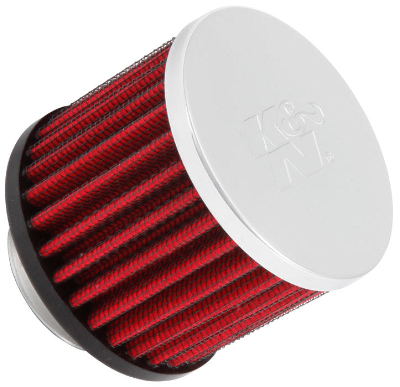 K&N Engineering K&N 1.375 inch ID 3 inch OD 2.5 inch H Clamp On Crankcase Vent Filter