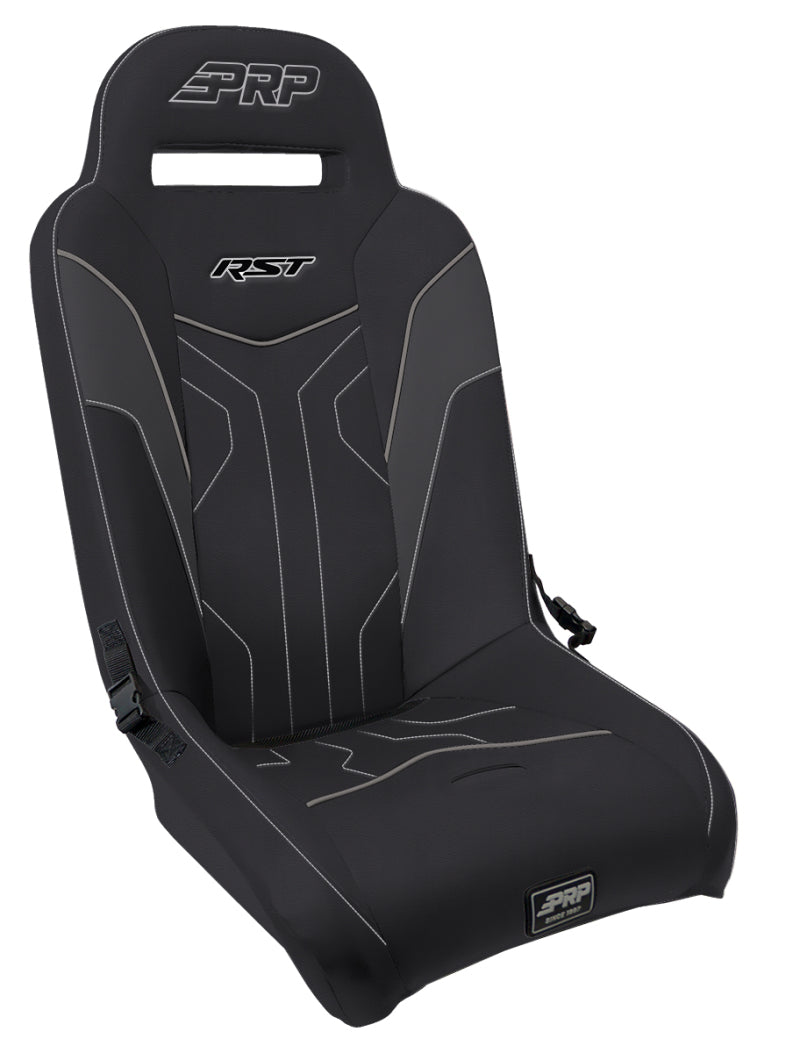 PRP Seats PRP Polaris RZR PRO XP/PRO R/Turbo R RST Suspension Seat- Black/Grey