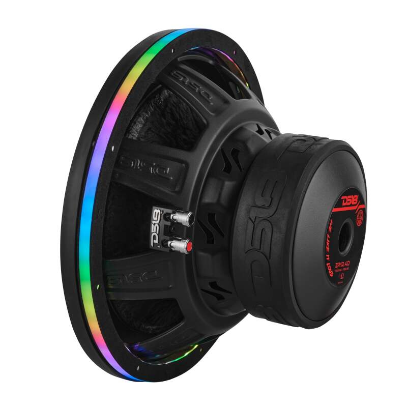 DS18 12in Digital LED Speaker Ring w/ Digital LED lights 1/2in Spacer Depth