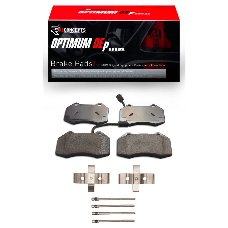 R1 Concepts R1 15-20 Alfa Romeo 4C Front Optimum OE Pads & Hardware Kit