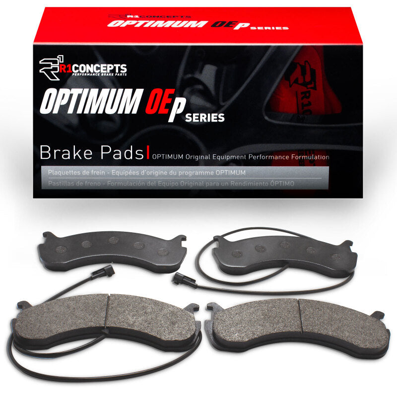 R1 Concepts R1 20-25 Winnebago Adventurer Front Optimum OE Brake Pads