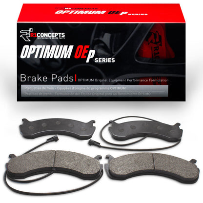 R1 Concepts R1 20-25 Winnebago Adventurer Front Optimum OE Brake Pads