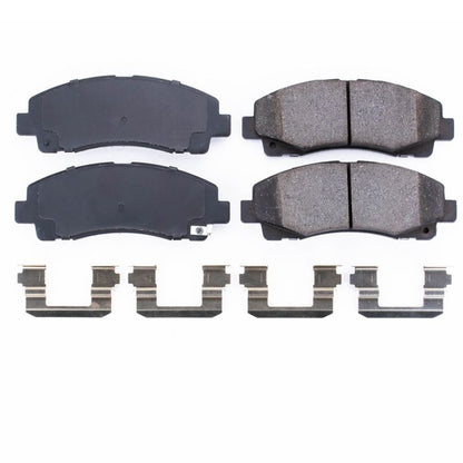 PowerStop Power Stop 09-14 Acura TL Front Z17 Evolution Ceramic Brake Pads w/Hardware