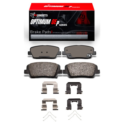 R1 Concepts R1 11-17 Hyundai Equus Rear Optimum OE Pads & Hardware Kit