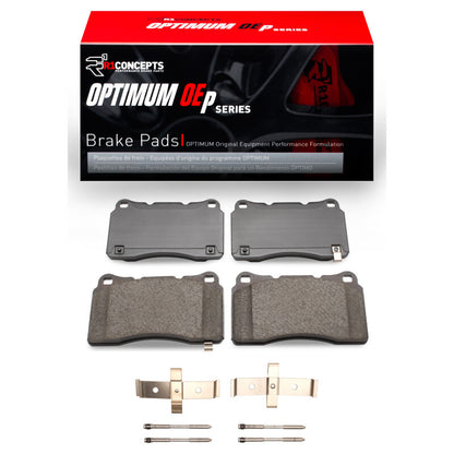 R1 Concepts R1 2010-2016 Hyundai Genesis Coupe Front R1 Optimum OE Pads & Hardware Kit