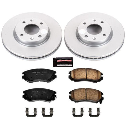 PowerStop Power Stop 03-05 Hyundai Sonata Front Z17 Evolution Geomet Coated Brake Kit