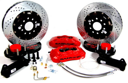 Baer Brakes 60-74 Chevrolet C10 Pickup STD Studs 14in Pro+ Front SDZ Brake Kit - Grabber Blue