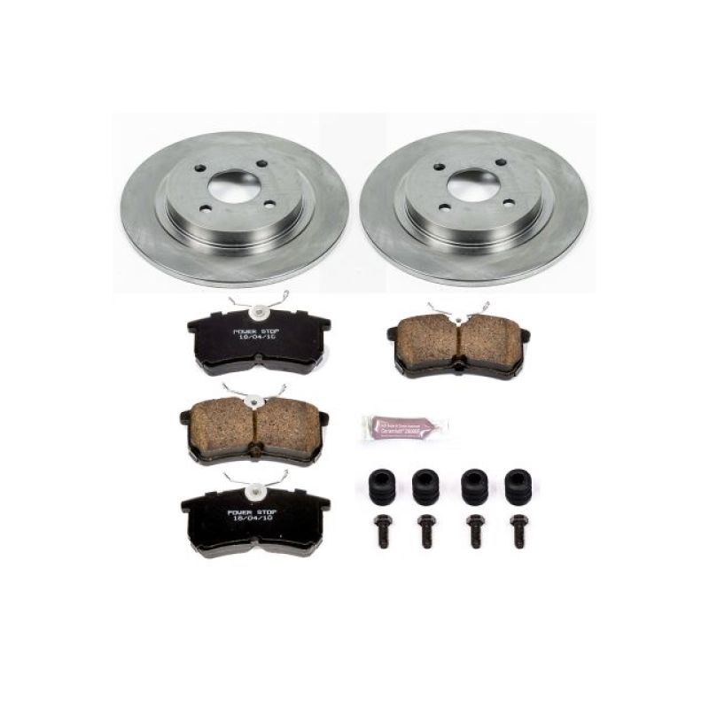 PowerStop Power Stop 02-04 Ford Focus Rear Autospecialty Brake Kit