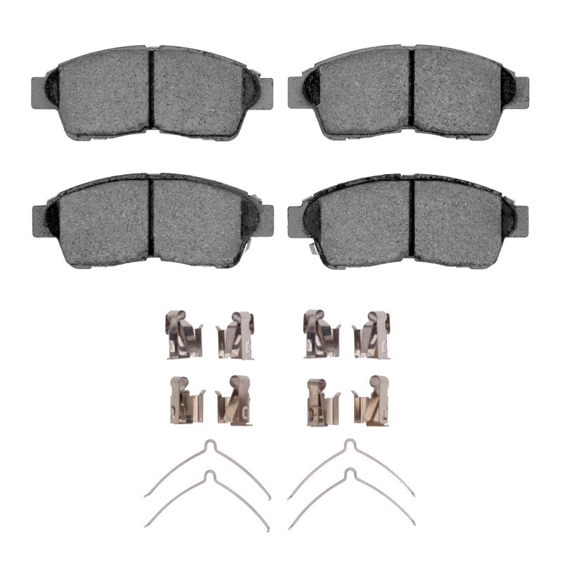 R1 Concepts R1 1992-2003 Geo Prizm Front R1 Semi Met Pads & Hardware Kit