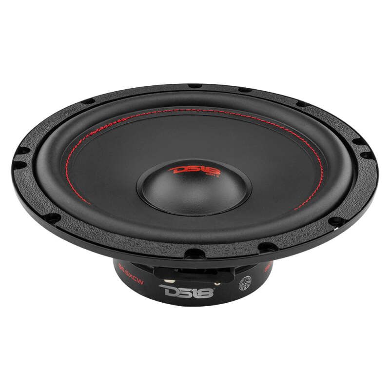DS18 6.5in 50 Watts RMS 4 ohm 2-Way Component Speaker System Universal Fit