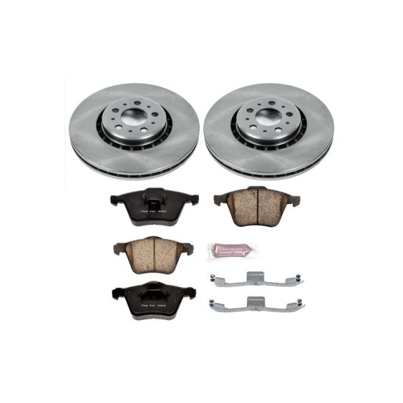 PowerStop Power Stop 03-14 Volvo XC90 Front Autospecialty Brake Kit