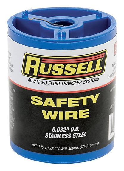 Russell Performance .032-Gauge Stainless Steel Wire 1-lb. Spool