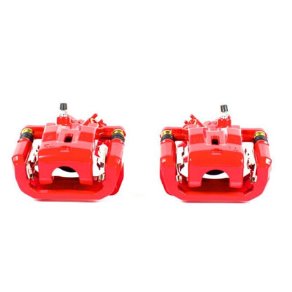 PowerStop Power Stop 04-10 Mazda RX-8 Rear Red Calipers w/Brackets - Pair