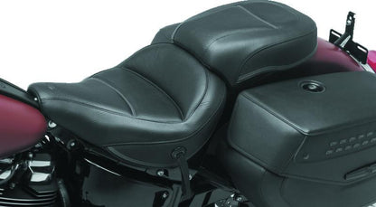 Mustang Motorcycle Mustang 14-21 Indian Chieftain,Chief,Dk Horse,Master,Indian Tripper 1PC Seat w/Diam Stitch - Black