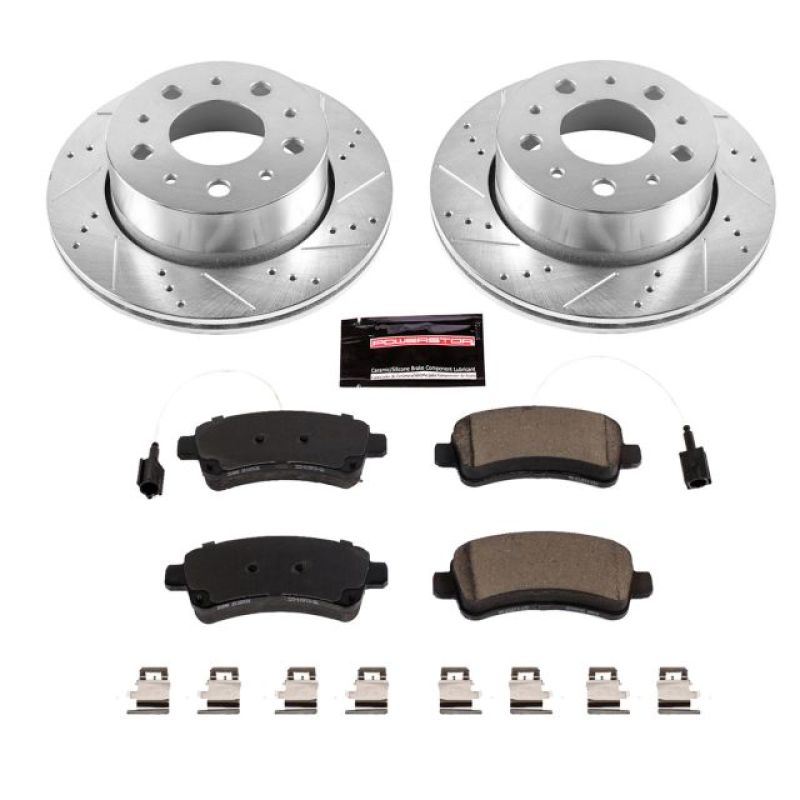 PowerStop Power Stop 15-19 Ram ProMaster 1500 Rear Z23 Evolution Sport Brake Kit
