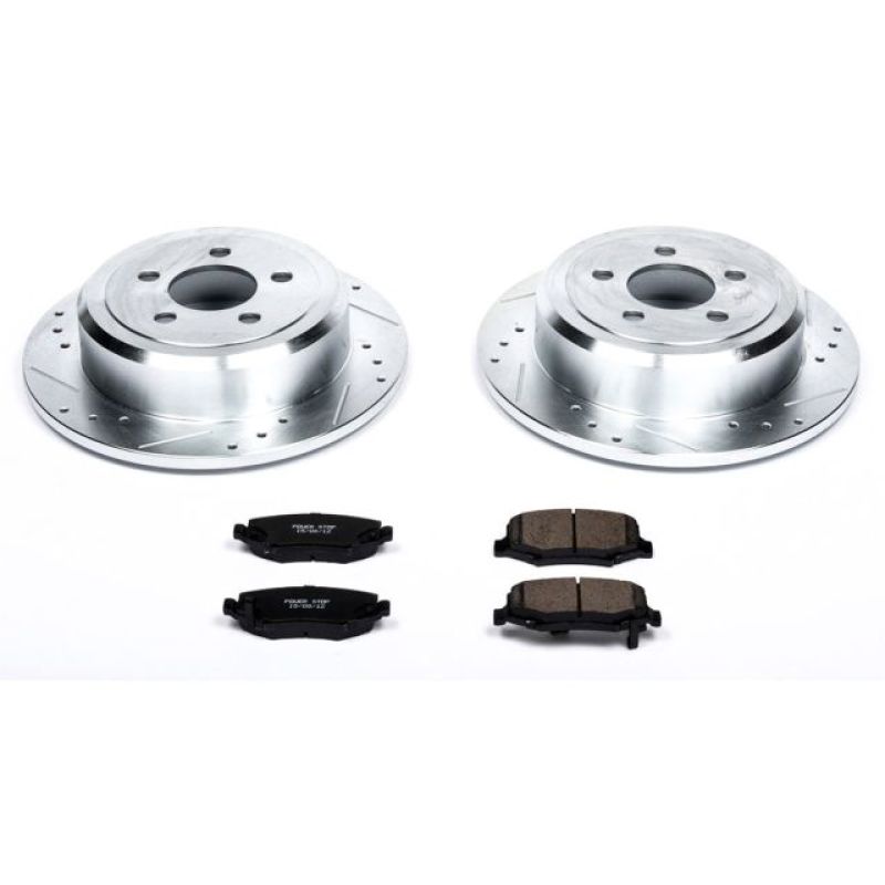 PowerStop Power Stop 07-11 Dodge Nitro Rear Z23 Evolution Sport Brake Kit