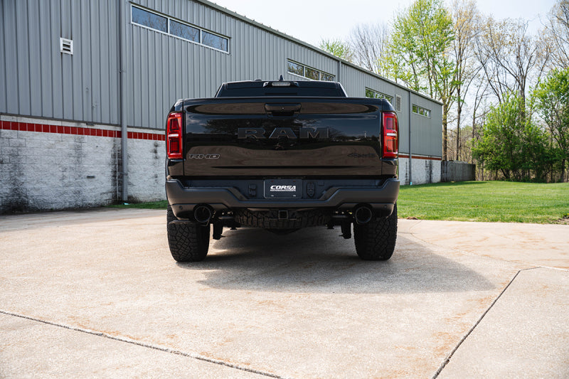CORSA Performance Corsa 25-26 RAM 1500 RHO Crew Cab 3.0L T Cat-Back Dual Rear Exit w/ 5in Single Gun Metal Pro Series