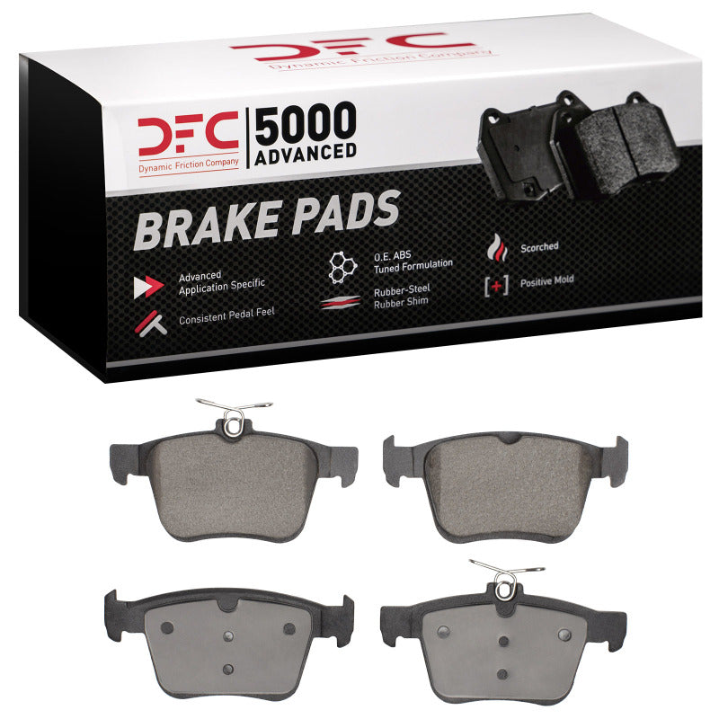 DFC 17-19 Volkswagen E-Golf Rear 5000 Advanced Low Metallic Brake Pads