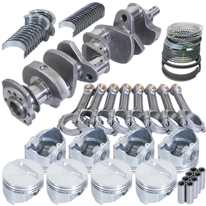 Eagle Chevy LT1350 1Pc 3.750in Crank 5.700in I-Beam Rods -7cc 4.000in Pistons Rotating Assembly