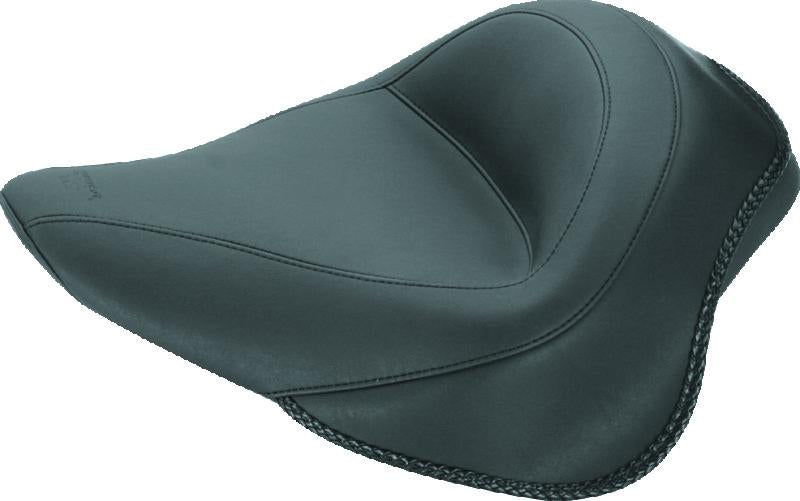 Mustang Motorcycle Mustang 03-09 VTX1300 Retro,03-07 VTX1300S, 08-09 VTX1300T Fender Bib w/Studs - Black