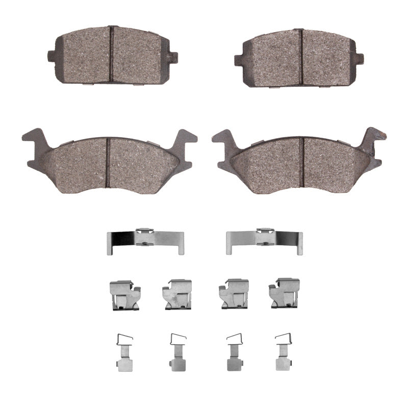 R1 Concepts R1 80-84 Toyota STARLET Front Optimum OE Pads & Hardware Kit