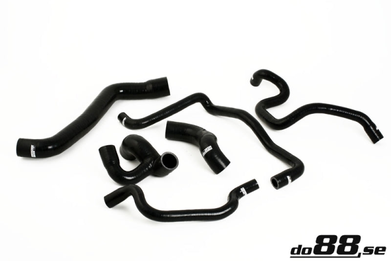 do88 92-97 Opel Calibra 2.0T/89-95 Opel Vectra A 2.0T (C20LET) Coolant Hoses - Black