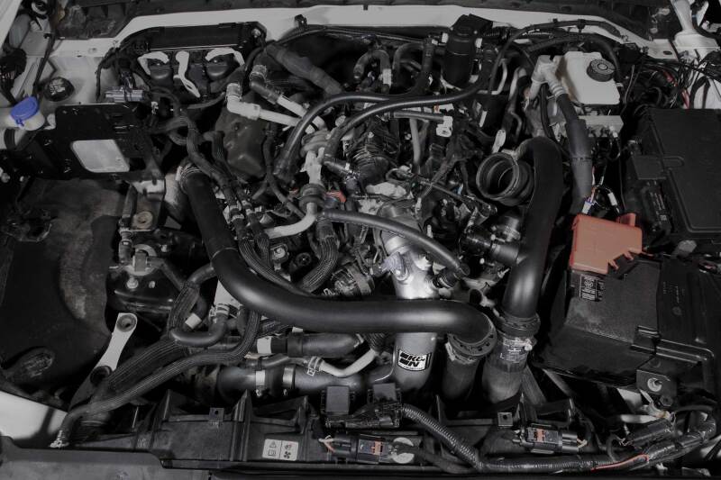 K&N Engineering K&N 2023 Ford Bronco Raptor 3.0L V6 Aluminum Charge Pipe Kit - Gunmetal Gray